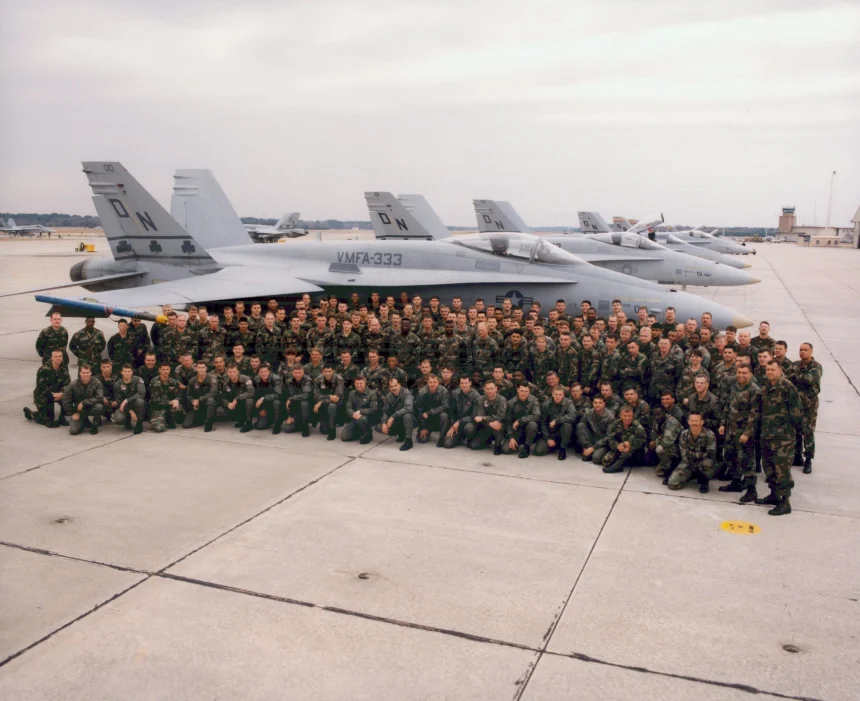 vmfa 333 operation desert storm 1991 usmc photo